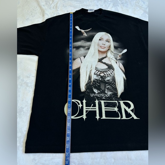 Cher “Living Proof” Farewell Tour 2002/03 Graphic T-Shirt | Unisex Size XL - Picture 7 of 7